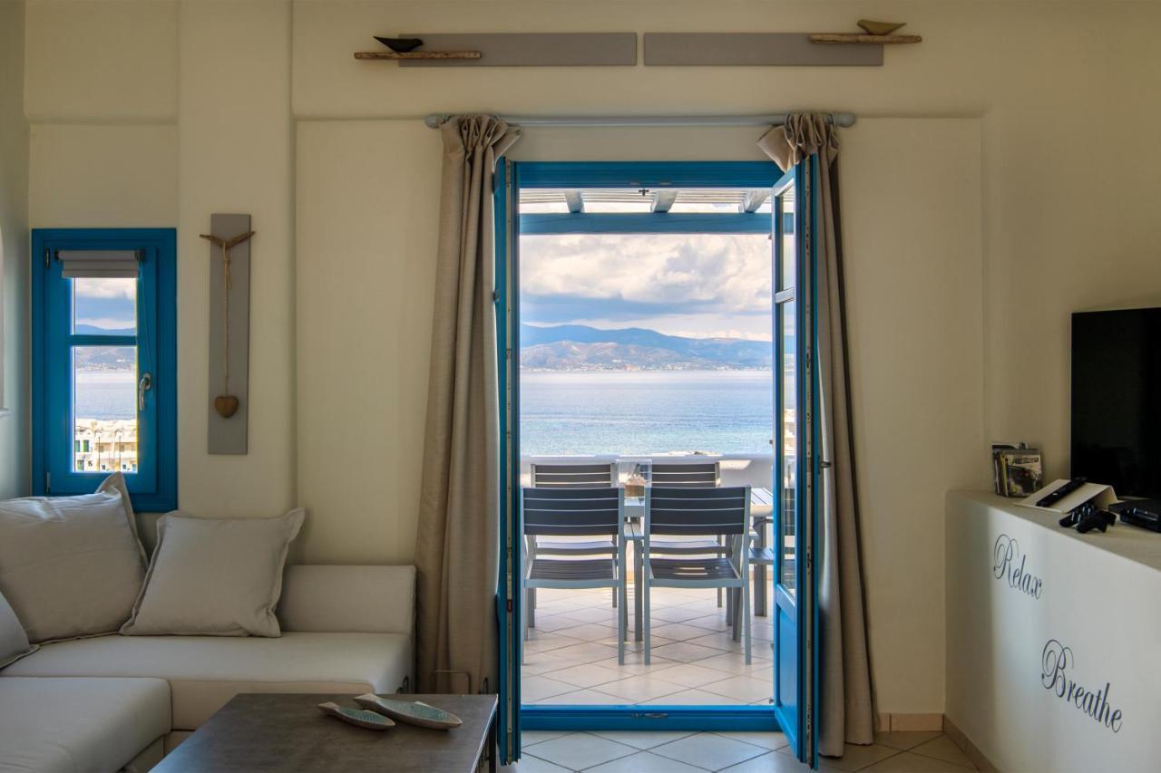 Splash With Amazing Sea Views In Piso Livadi Eksteriør billede